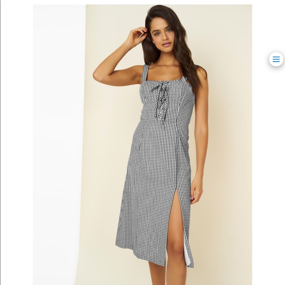 Anthropologie Hutch Holly Gingham Dress 0